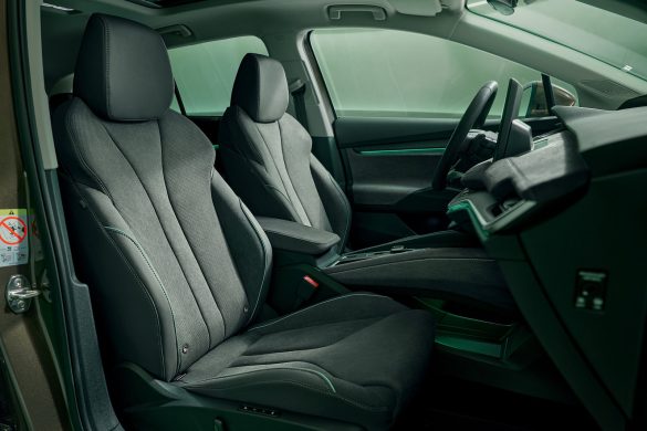 interieur vernieuwde Škoda Enyaq