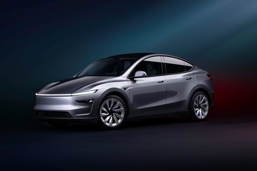 Vernieuwde Tesla Model Y 2025